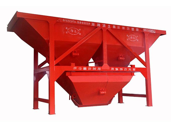 1600(pneumatic) two-bin batching machine